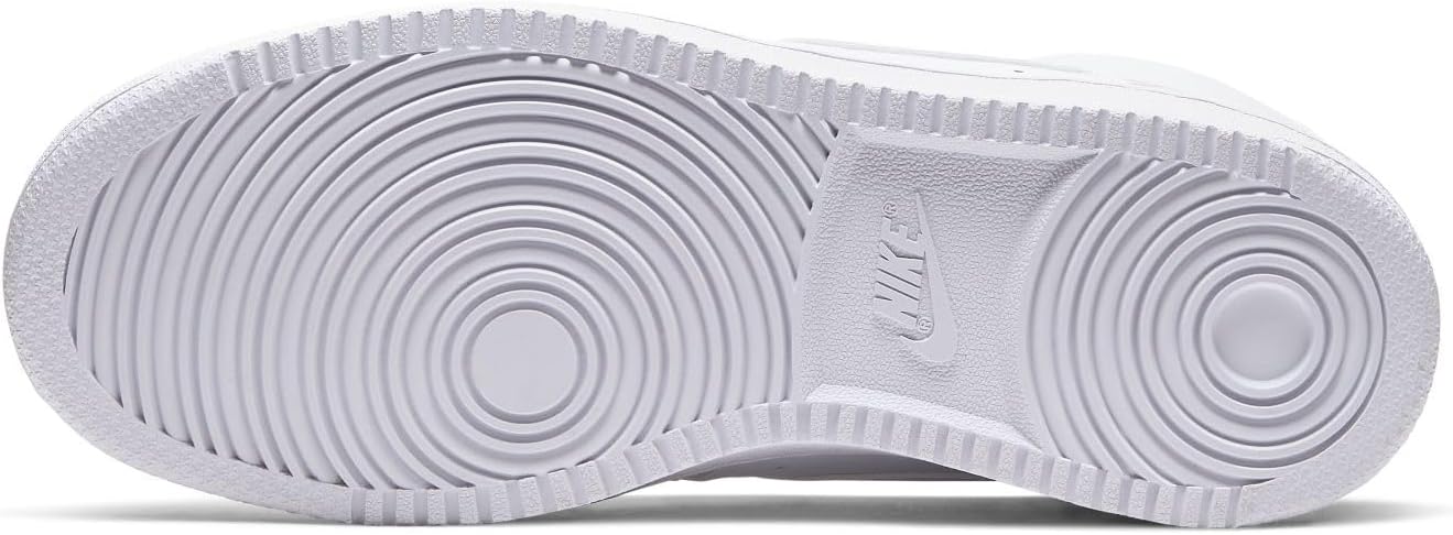 Nike WMNS Court Vision Mid Three Quarter Chaussures Montantes pour Femme 38 EU Bianco White White White 100