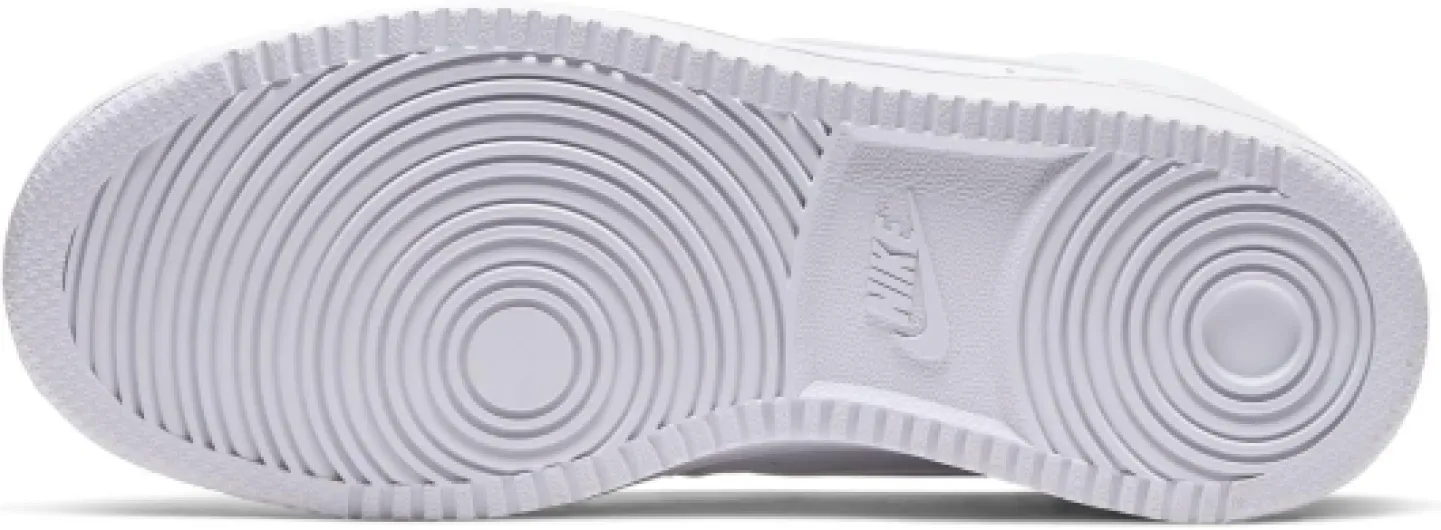 Nike WMNS Court Vision Mid Three Quarter Chaussures Montantes pour Femme 38 EU Bianco White White White 100