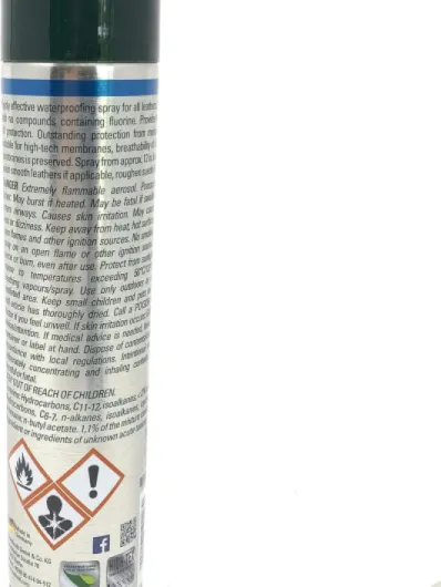 Collonil Spray imperméabilisant et protecteur spécialement conçu pour protéger chaussures et sacs à main sans PFC Waterstop 200 ml transparent