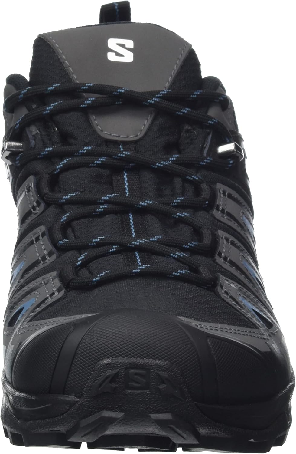 X Ultra Pioneer Gore-Tex Chaussures Imperméables d'extérieur pour Homme Par tous les temps Maintien sûr Stabilité et amorti 44 EU Black Magnet Bluesteel