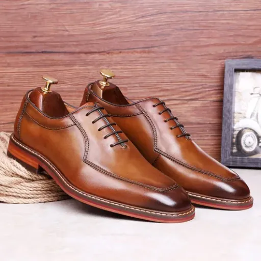 Test DESAI Derby Homme Marron : des chaussures habillées qui font le job sans ruiner le budget