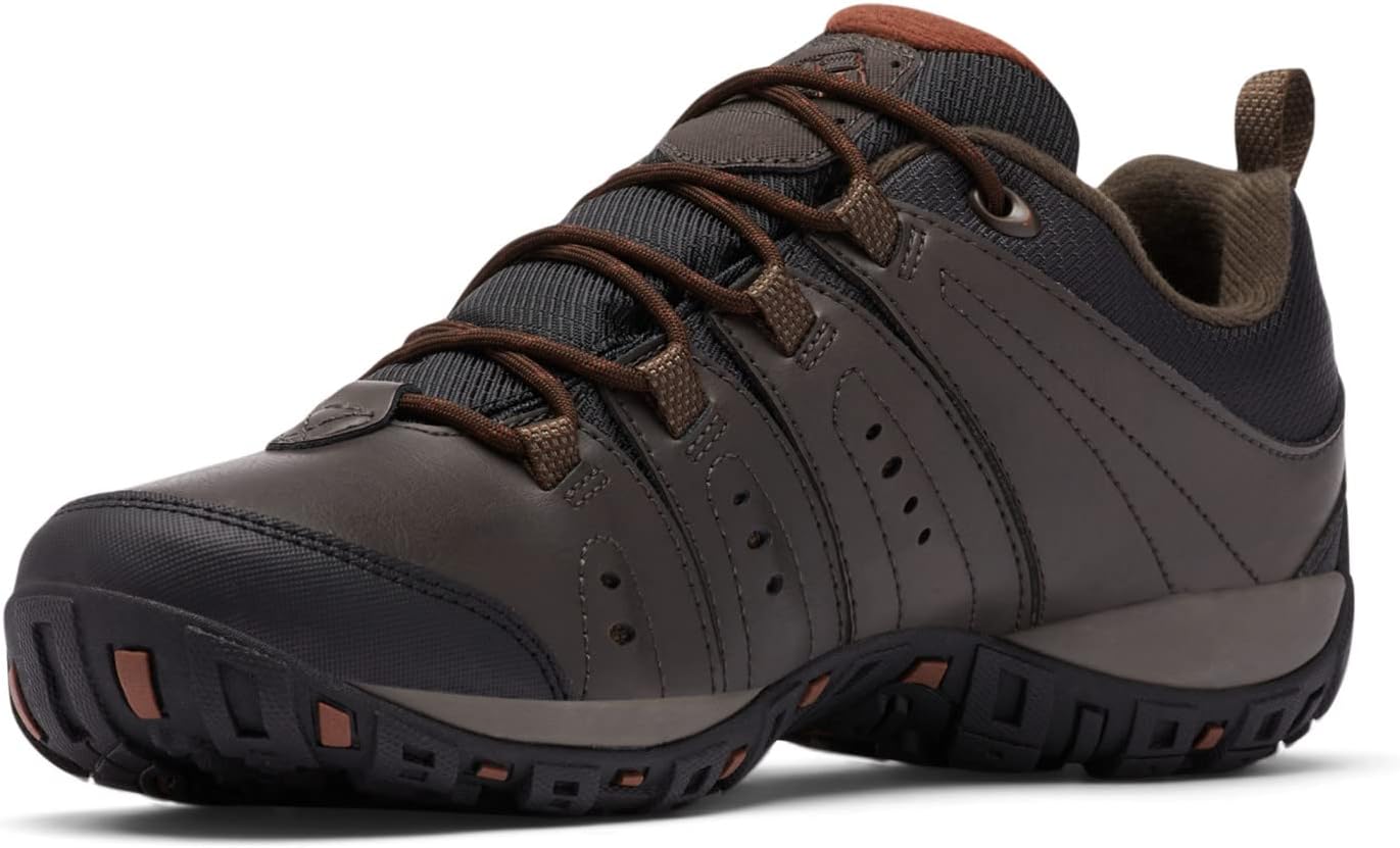 Columbia Woodburn II Waterproof, Chaussures Basses De Randonnée Et Trekking pour Homme 41.5 EU Cordovan Cinnamon 232