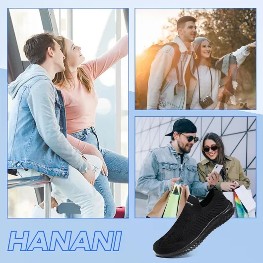 Slip on Basket Femme Homme Chaussures de Sport Running Mode Sneaker Respirant Légère Mode Casual Confort Fitness Jogging Walking Sneakers 39 EU Noir