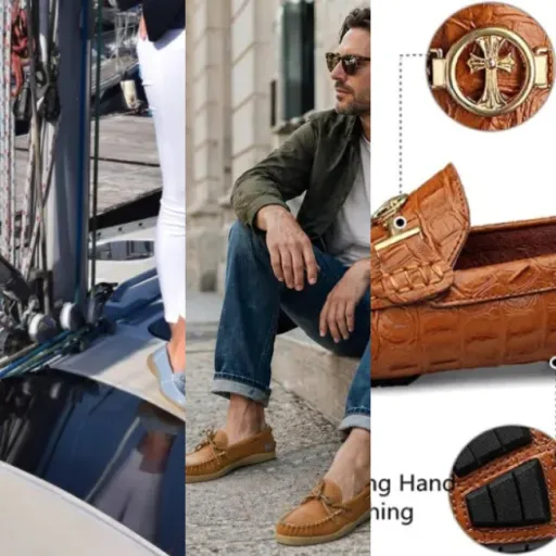 Top Mocassins cuir lisse
